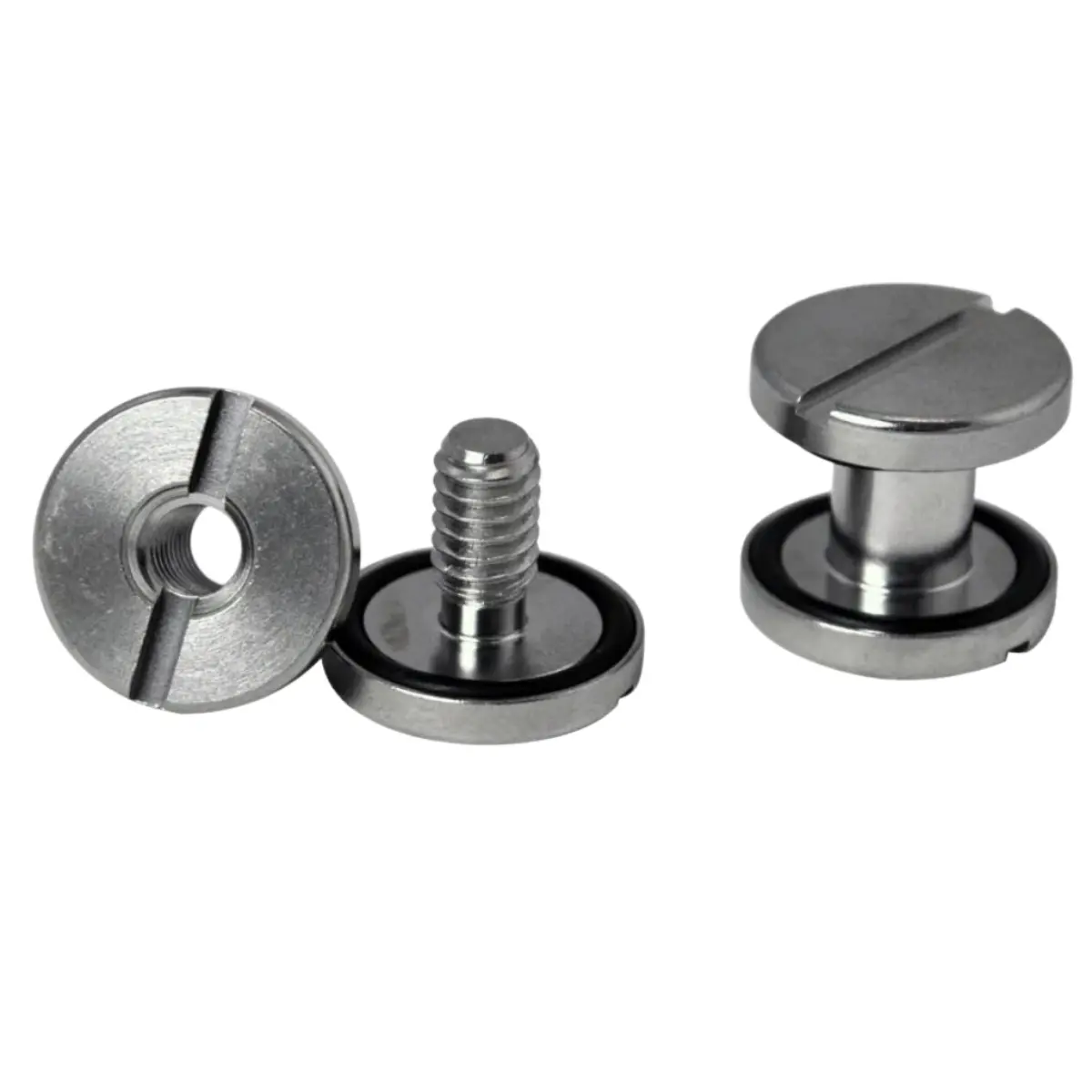 APEKS STAINLESS STEEL BOOK SCREW (PAIR)