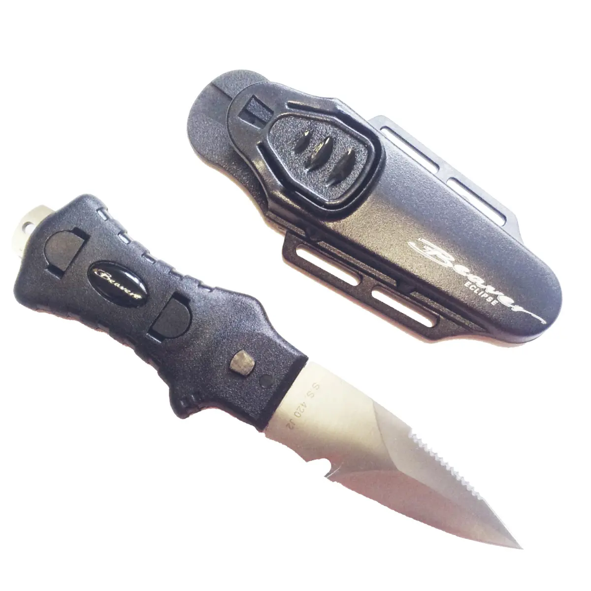 Beaver Black Eclipse Divers Knife