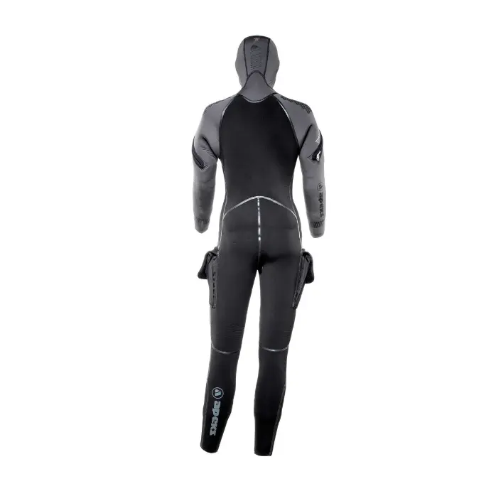 Apeks Thermiq Adv. Jumpsuit 8/7mm Women Black Grey - Image 2