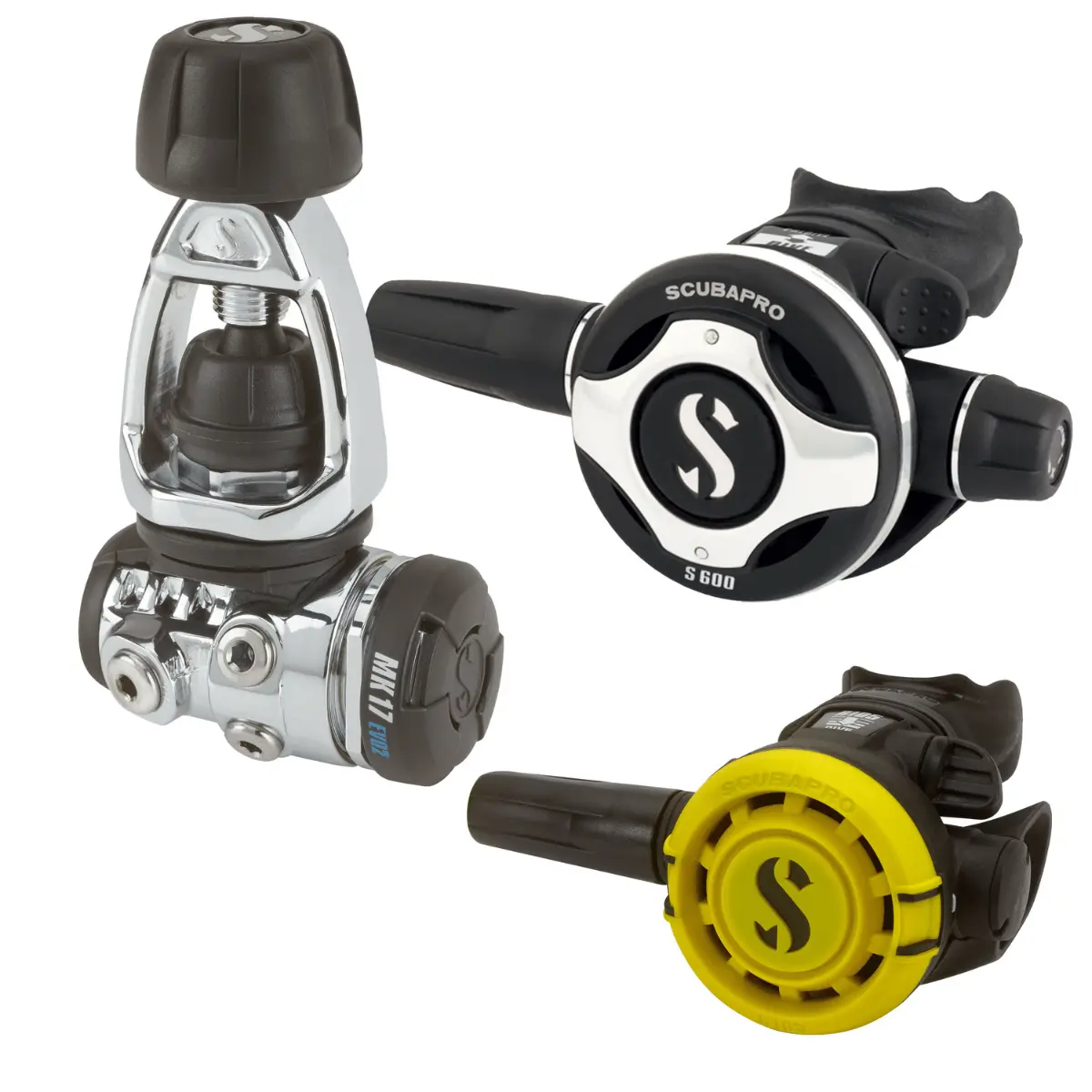 Scubapro MK17 EVO2/S600 Regulator Set - Image 4