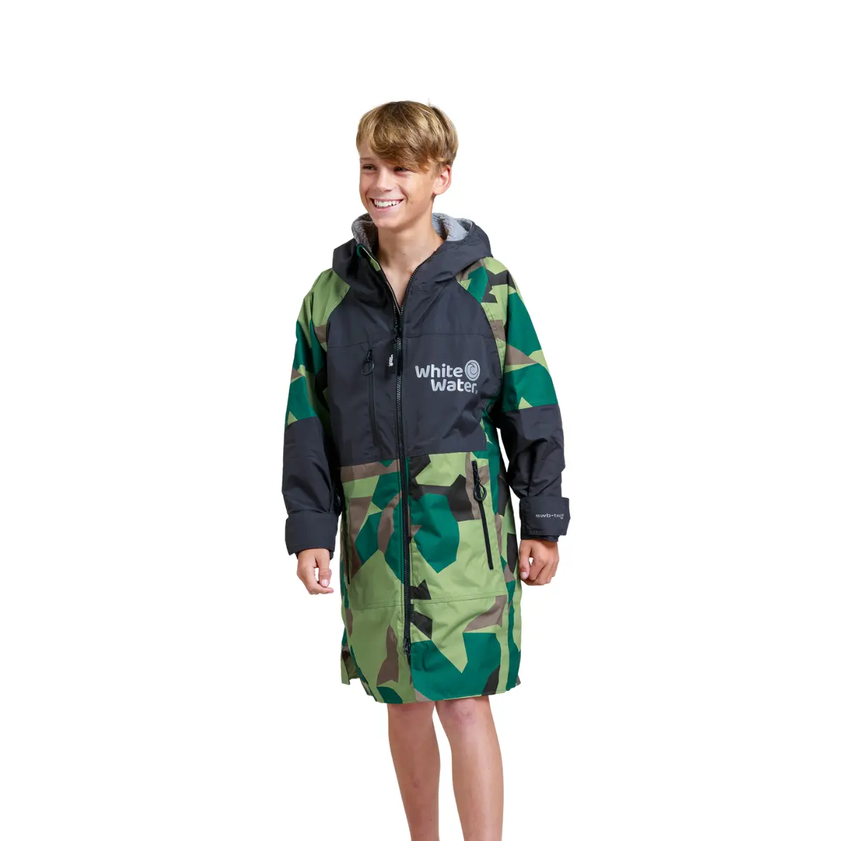 White Water Kids Hard Shell Robe - Image 5